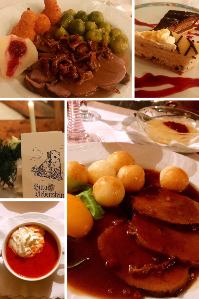 Castle Liebenstein dinner review